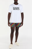 Grateful Dead Print Shorts in Multicolor LEVI`S